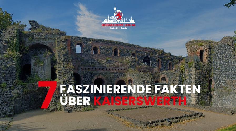 Blick auf die Kaiserpfalz in Düsseldorf-Kaiserswerth