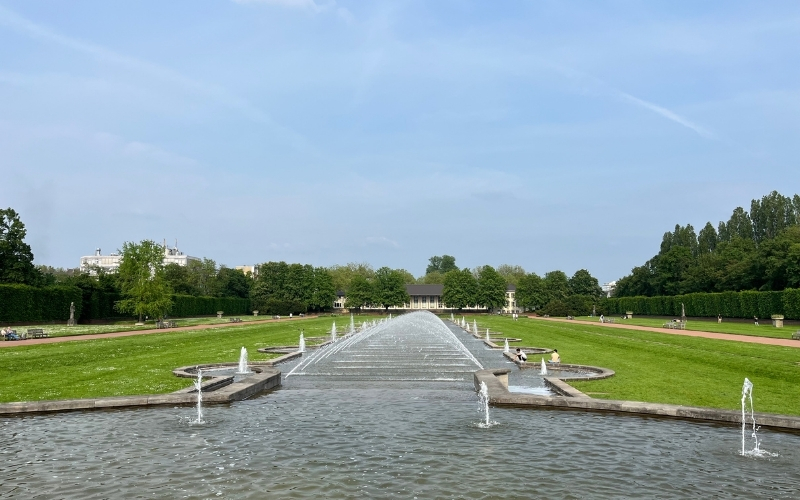 Die Spektakulären Wasserspiele im Nordpark