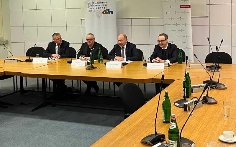 Die Siegerentwürfe wurden feierlich im Düsseldorfer Rathaus  verkündet 