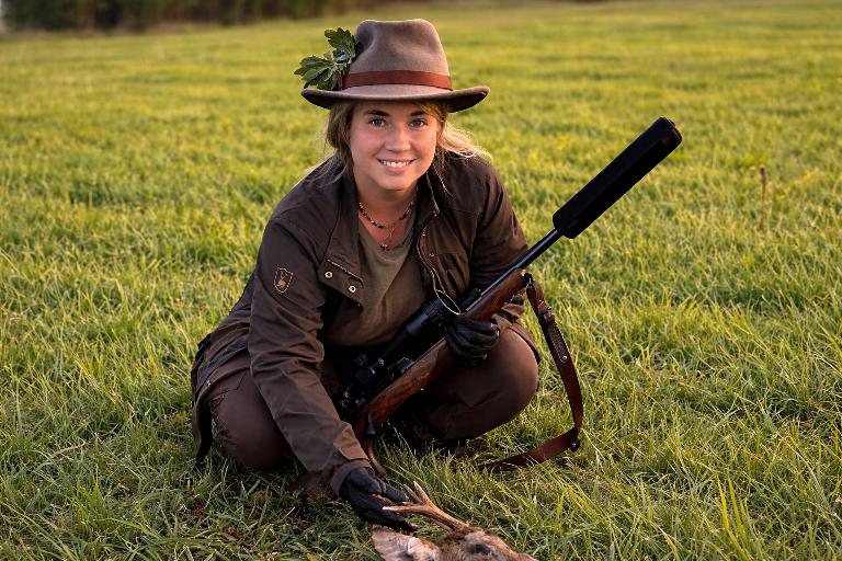 Als erfahrene Jägerin kennt sich Anna Vogt mit Wild bestens aus